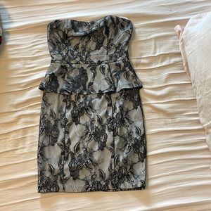 Short Strapless Dress